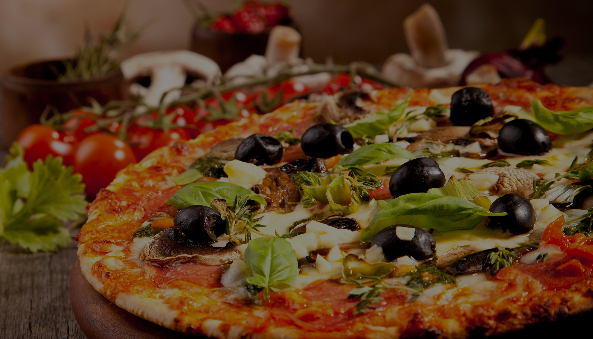 Frische Pizza