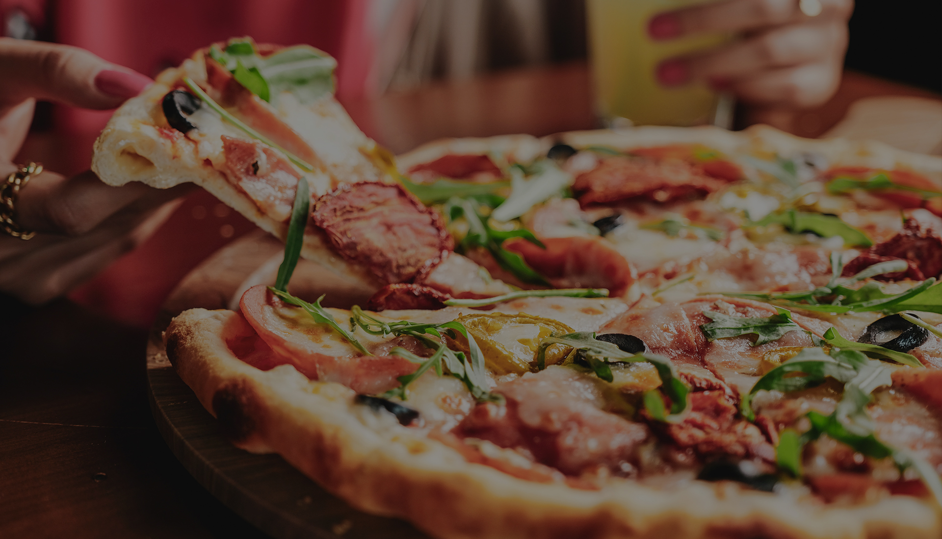 Pizza unter Freunden